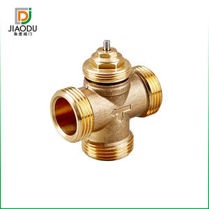 Vanne d'arrêt électrique à filetage mâle, à deux ou trois voies, pour unité de ventilo-convecteur en laiton, approvisionnement exclusif transfrontalier - Product Image 2