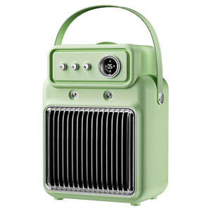 1200W <b>Mini</b> <b>Electric</b> <b>Fan</b> Heater, Portable PTC Ceramic Space Heater for Home, Office, Bedroom - Product Image 3