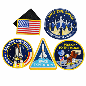 Patch brodé personnalisé flexible avec votre design, logo en tissu, patch 3D personnalisé, broderie à coudre/à repasser sur les vêtements - Product Image 1