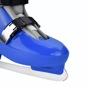 <span class=keywords><strong>Patines</strong></span> de Hockey sobre <span class=keywords><strong>Hielo</strong></span> Profesionales Cómodos con Carcasa Rígida de PU para Hombre, Suela de Carbono, Forro de Algodón, Cuchilla de Acero Inoxidable Negra - Product Image 2
