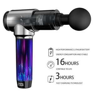 2026 उच्च गुणवत्ता वाली गर्म बिक्री संदेश बंदूक लंबी बैटरी रनटाइम गहरी ऊतक कंपन मांसपेशियों में फासिया बंदूक शरीर मालिश वाइब्रेटर - Product Image 4