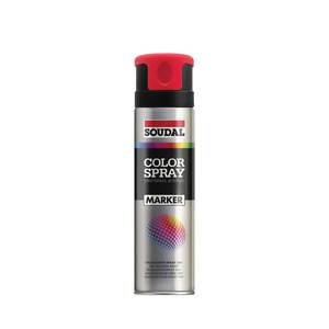 Soudal Fluorescent Tracer Spray 500 ml Naranja para Máquinas de Pulverización de Mortero - Product Image 2
