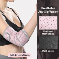Coudière de compression réglable avec double sangle, respirante, pour le sport, la gym et le fitness