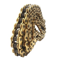Catena di <span class=keywords><strong>moto</strong></span> di alta qualità durevole O-Ring oro <span class=keywords><strong>catene</strong></span> colorate 428-136 <span class=keywords><strong>per</strong></span> le trasmissioni - Product Image 5