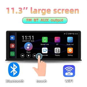 12 Inch Touch Screen 5K Dual Dash <strong>Cam</strong> Front Rear Camera Touch Screen Car DVR Recorder with WiFi Parking Mode for All Cars - Product Image 3