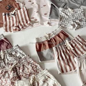 Wholesale Custom Print Two Piece Kids Bathing Suit Swimsuit for Kids Swimwear Toddler Swimsuits Baby Swimwear High Quality - Product Image 6