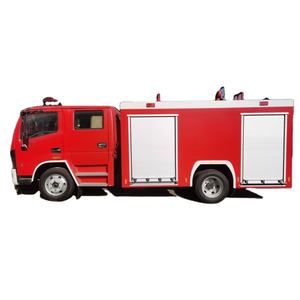 Camión Cisterna de Agua Contra Incendios Dongfeng de 4 Toneladas, Nuevo, 4x2, Diésel, Capacidad del Tanque de 3001-5000L, Transmisión Manual, EURO 6, 55M de Alcance Máximo - Product Image 1