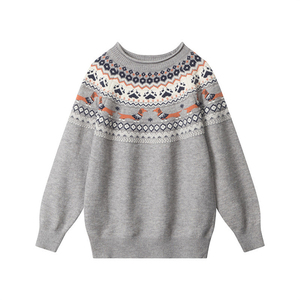 Pull rétro à blocs de couleurs pour couple, automne-hiver 2026, jacquard pour homme, pull ample et polyvalent, tricot chaud, pull pour femme - Product Image 6