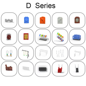 Desain baru anak menarik Luncur luar ruangan besar Slider keluar pintu bermain tanah untuk anak-anak - Product Image 5