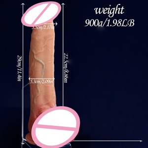 Juguete de Masturbación Masculino de Silicona de Doble Capa con Textura Realista y Gran Ventosa Erótica - Product Image 3