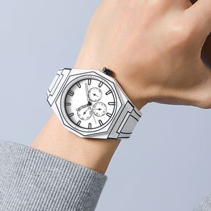 2025 nuevos relojes para hombre de alta calidad estilo Manga japonés correa de silicona suave Reloj de pulsera luminoso resistente al agua - Product Image 4