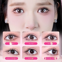 Faux cils 3D en cheveux synthétiques, grande capacité, style renard, auto-adhésifs, sans colle, cils inférieurs mignons inspirés du manga, naturels