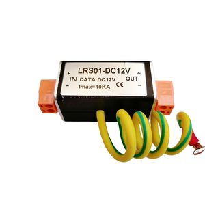 LRS01-DC12V Date Signal Power <strong>Arrester</strong> Anti Surge Protector Monitoring CCTV Camera <strong>Lightning</strong> Protection Device <strong>Thunder</strong> Preventer - Product Image 1