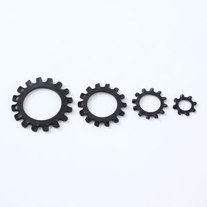 Arandela de Acero al Carbono con Óxido Negro de 4mm, Recubierta de Zinc, Anticorrosión, Tipo Cúpula, Arandela de Seguridad, Arandela de Bloqueo, Arandela de Bloqueo para Eje - Product Image 1