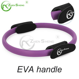 Zhensheng Best Quality EVA Handle Magic <strong>Circle</strong> Yoga Pilates Ring Home Fitness <strong>Exercise</strong> Pilates Ring - Product Image 5