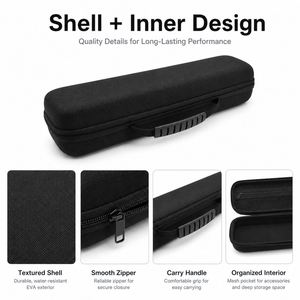 Étui de rangement pour outils en EVA personnalisé, sac de voyage portable de luxe avec fermeture à glissière, pochette personnalisée imperméable - Product Image 3