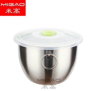 Migao Stainless Steel Insulated Lunch <b>Box</b> 1-3L With Lid For Student Fast Food Bowl Bento Container - Product Image 4
