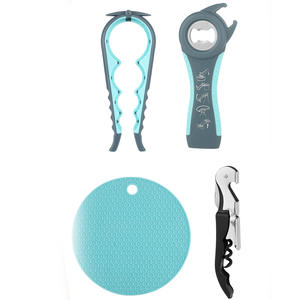 Abrelatas para Manos Débiles, Personas Mayores con Artritis, Abrebotellas Multifunción 5 en 1, Abre Tapas para Manos Artríticas - Product Image 1