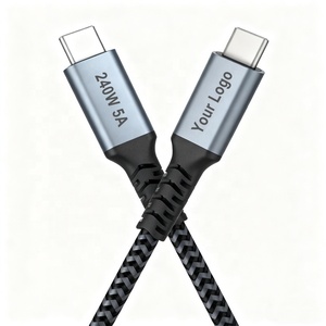 240W Mobile 5A 48V PD3.1 EPR-Schnell ladekabel 1 <span class=keywords><strong>m</strong></span> <span class=keywords><strong>2</strong></span> <span class=keywords><strong>3</strong></span> Meter Geflochtenes USB-Kabel Typ C zu C für Telefon-Laptop-Tablet - Product Image 1