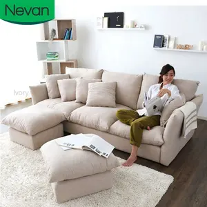 2021 new arrival China cheap set modern minimalist nordic relax living room hotel 3 seater sofa furniture with relax