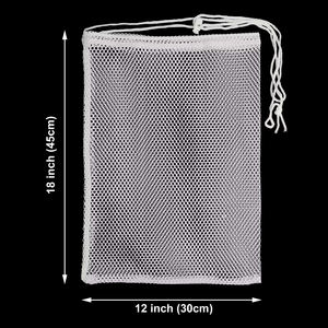 Sac de chum en maille de nylon de qualité supérieure pour une attraction de pêche améliorée Sac de chum 12x18 pouces avec cordon de serrage B06 - Product Image 4