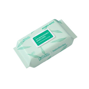 SAMPEL GRATIS Tisu Basah Bayi Bambu 100% Biodegradable Berkualitas Tinggi Mewah Perusahaan Distributor - Product Image 6