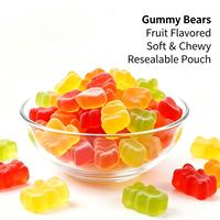 Vente en gros d'usine de gommes multivitaminées, vitamines essentielles, formule personnalisable, OEM/ODM