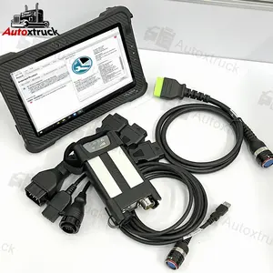 Xplore tablet88894000 VOCOM II vocom 2 Tech Tool 2.8.150 Caminhão pesado KIT DIAGNÓSTICO Ônibus Equipamento de construção