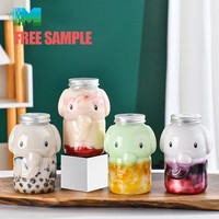 Bonne qualité Noël 300ml éléphant bouteilles couvercle Pipette bouteille en plastique personnalisée corée Patron bouteilles en plastique