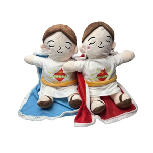 Jouets en polaire, poupées respirantes, jouets en peluche, poupées apaisantes pour bébés et enfants, cadeaux de fêtes - Product Image 5