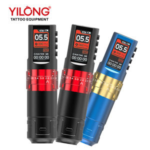 Máquina <span class=keywords><strong>de</strong></span> <span class=keywords><strong>Tatuaje</strong></span> Inalámbrica Profesional Yilong con Carrera Ajustable, Conexión RCA/Batería, Aleación <span class=keywords><strong>de</strong></span> Aluminio, Diseño Retro - Product Image 4