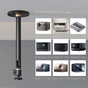 Soporte de Techo para Proyector de Alta Resistencia <span class=keywords><strong>CINE</strong></span> PH68, Soporte de Suspensión Universal Ajustable - Product Image 4