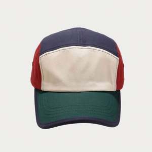 Gorra de Béisbol de 5 Paneles con Contraste de Color, Estilo Retro Americano, para Mujer y Hombre, Primavera-Verano 2023, Gorras Casuales y Deportivas - Product Image 4