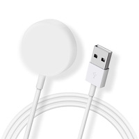 Kabel pengisi daya magnetik, untuk jam tangan pintar kabel PVC dengan daya Output 10W Input 5V/2A untuk Gen6/5/4/Venture/Explorer/Diesel olahraga