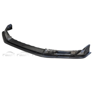 EV Style Carbon Front Bumper Lip for Honda Civic 10TH Gen FK8 Type R Si 2016+ Upper & Lower Lip <b>Splitter</b> Front Chin Spoiler - Product Image 3