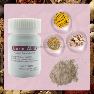 Supositorios probióticos de ácido bórico para el cuidado vaginal que aborda la picazón y el olor 15 cápsulas para la salud vaginal - Product Image 4
