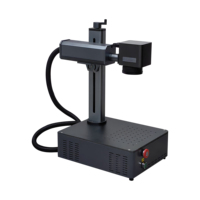 Machine de marquage laser fibre pour métaux et bijoux, mini, 20W 30W, acier, aluminium, argent, vente chaude