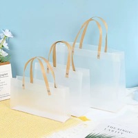 Sacs Fourre-Tout PP Transparents En Gros, en Plastique PP Givré pour Vêtements, Emballages Cadeaux et Sacs de Course
