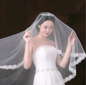 <span class=keywords><strong>Voile</strong></span> <span class=keywords><strong>de</strong></span> <span class=keywords><strong>mariée</strong></span> couronnes <span class=keywords><strong>de</strong></span> mariage en dentelle <span class=keywords><strong>de</strong></span> cils blancs - Product Image 4