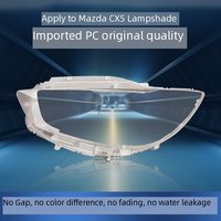 Pour Mazda CX5 2013 2014 2015 2016 Cache de phare avant en polycarbonate transparent, remplacement de l'abat-jour de phare halogène ou xénon