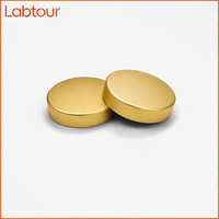 Bouchon à vis en fer blanc de 38 mm, écologique, qualité alimentaire, épaisseur 0,21 mm, pour usage pharmaceutique, pour bouteilles et bocaux à visser, usine du Jiangsu