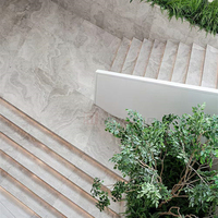 Newstar – panneau de terrasse en marbre naturel gris, décoration d'intérieur et d'extérieur