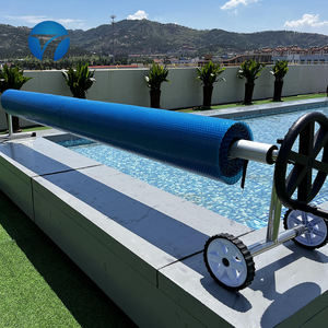 Couverture de <span class=keywords><strong>piscine</strong></span> <span class=keywords><strong>solaire</strong></span> personnalisée fabriquée en usine avec épaisseur de bulle variable pour améliorer l'absorption de la lumière du soleil dans les piscines - Product Image 6