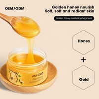 MULAN 100% Original Masque pour les mains à l'huile de jojoba miel doré hydratant nourrissant Peel-Off Cire exfoliante blanchissante OEM/ODM Tout