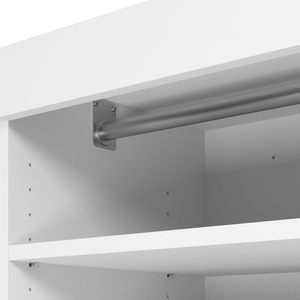 83-inch Walk-In Closet Organizer System Drawers Modern White Bedroom Furniture <strong>Wardrobe</strong> <strong>Cabinet</strong> - Product Image 5