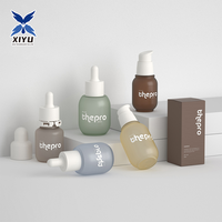 Distributeur de sérum et de lotion rechargeable de qualité supérieure en bouteille cosmétique PETG 30ml-200ml (personnalisable OEM/ODM)