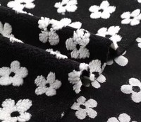 Tissu Sherpa Épais Imprimé Doux et Moelleux à Pois/Carreaux pour Vêtements de Nuit et Tenues d'Automne/Hiver