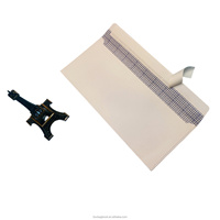 Bon marché, enveloppe personnalisée en couleur imprimée C5 C7 #9 10, enveloppe d'emballage en papier avec bande adhésive auto-scellante