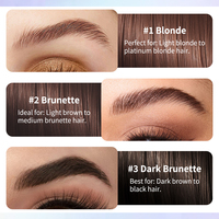Teinture pour sourcils Private Label Brow Stain and Go Masque, longue tenue, waterproof, séchage rapide, formule nourrissante légère.
