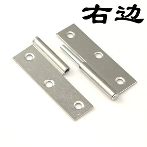 Bisagra Desmontable de Acero Inoxidable de 3 Pulgadas para Puerta de Armario, Montaje Superficial, Diseño Minimalista, Antioxidante, Bisagra para Muebles - Product Image 5
